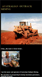 Mobile Screenshot of outbackmining.com